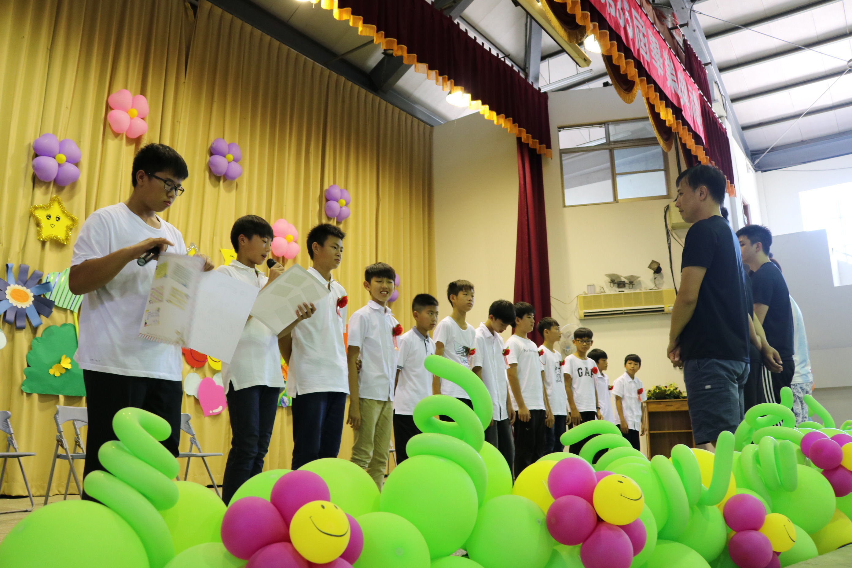 雙溪國小第75屆暨幼兒園第35屆畢業典禮-籃球隊1