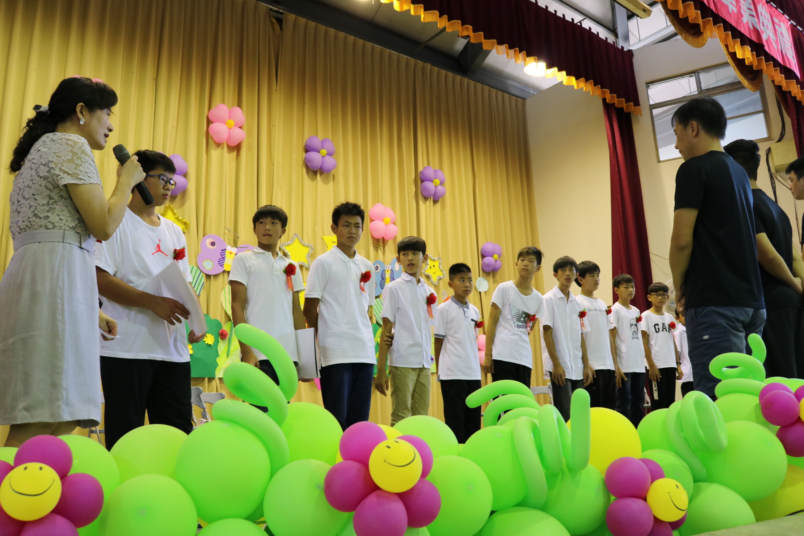 雙溪國小第75屆暨幼兒園第35屆畢業典禮-籃球隊2