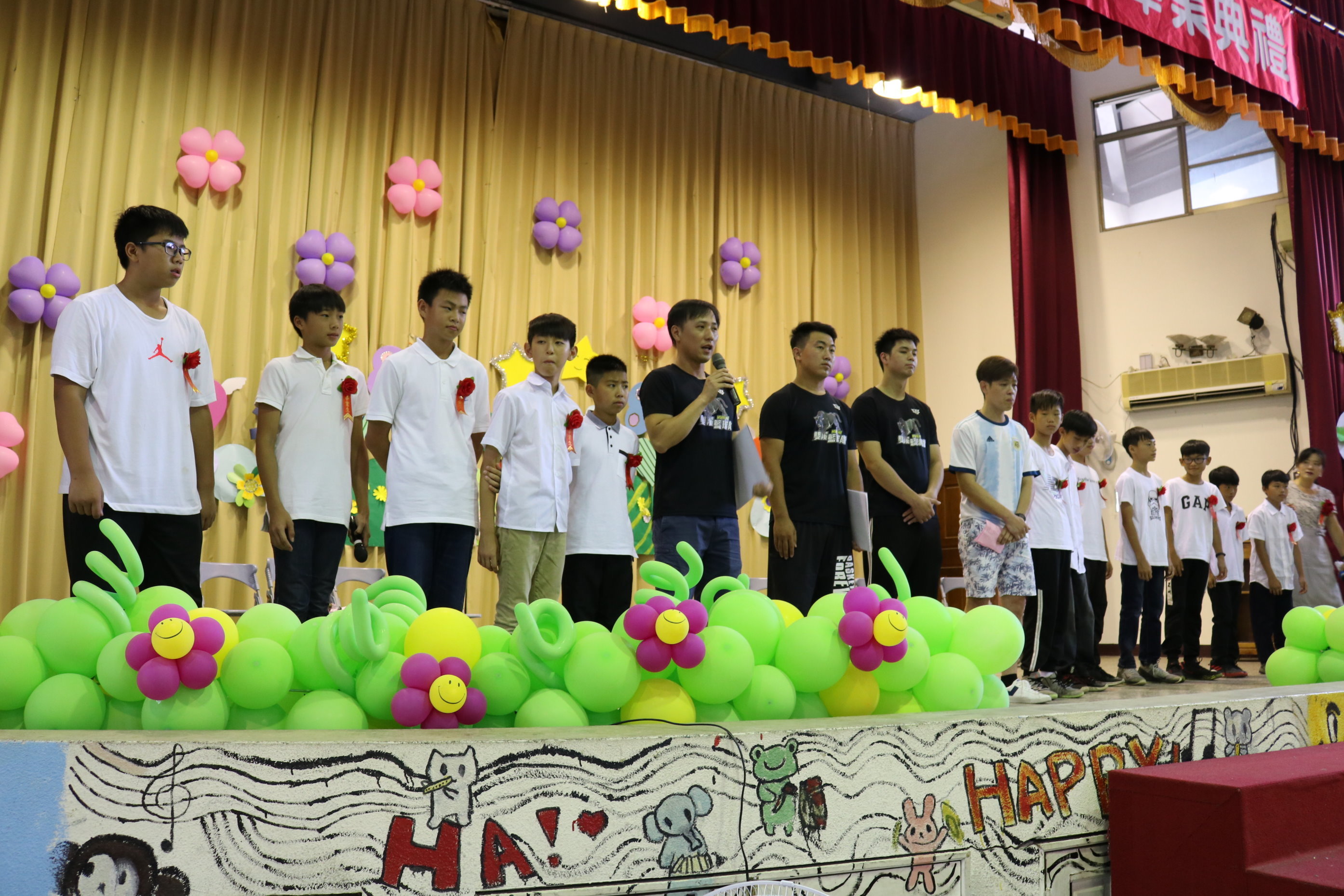 雙溪國小第75屆暨幼兒園第35屆畢業典禮-籃球隊3