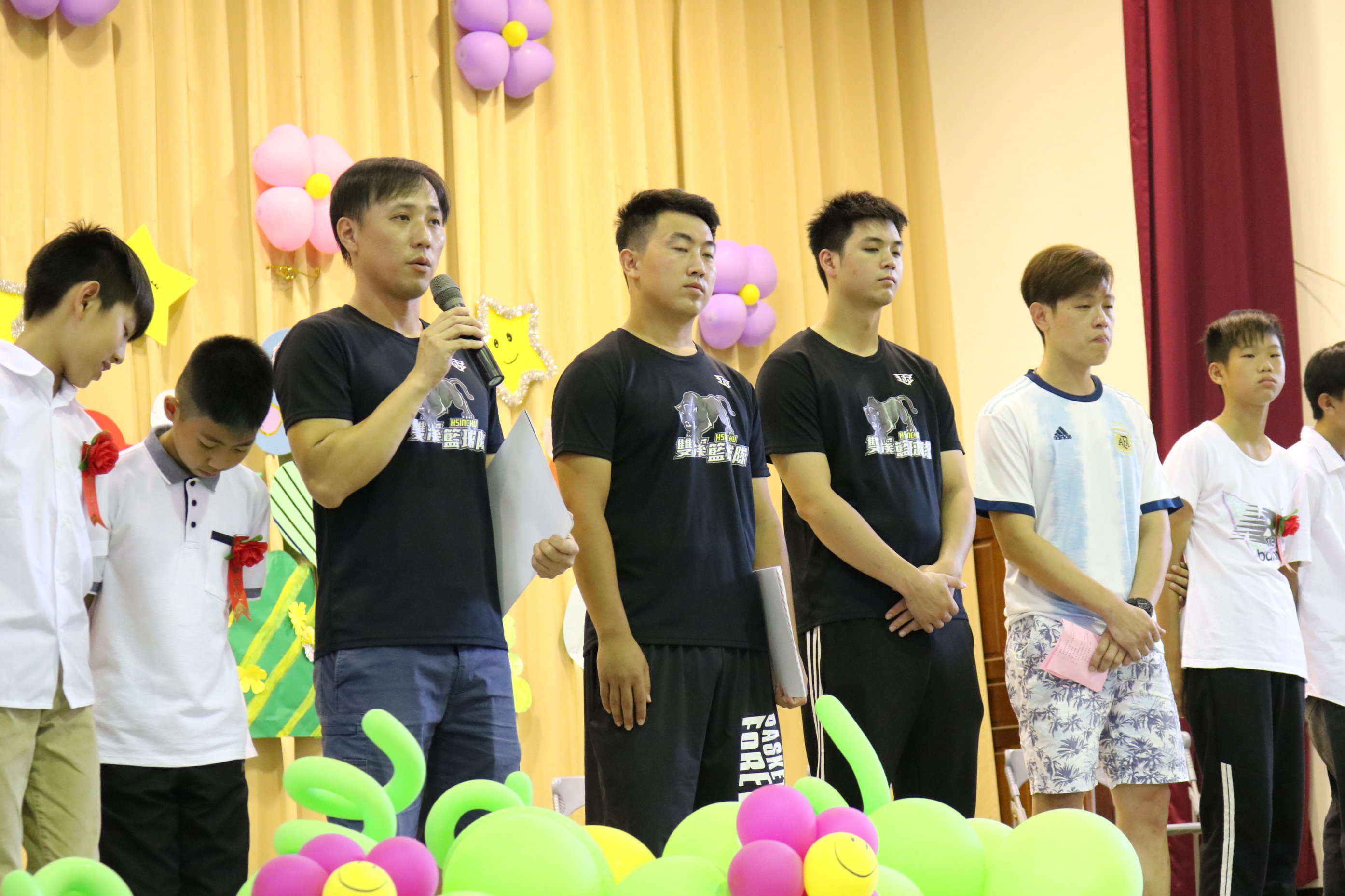 雙溪國小第75屆暨幼兒園第35屆畢業典禮-籃球隊4